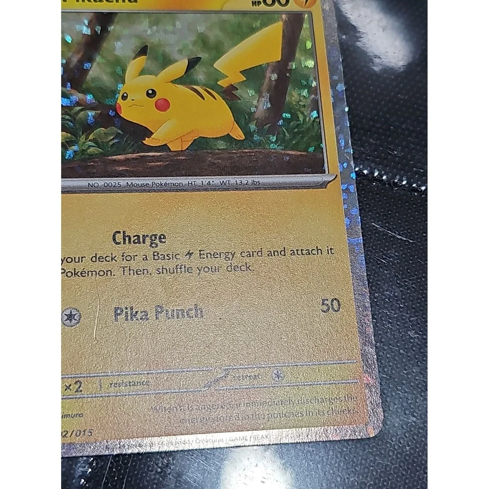 Mcdonald's 2024 Pokemon TCG Card Promo Complete 15/15 SET! LP-NM Beside Pikachu